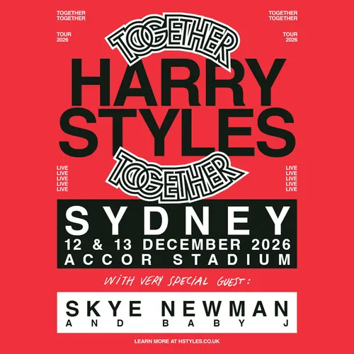 Harry Styles - 2 Tickets + Exclusive Pre-show party - 12 Dec 2026