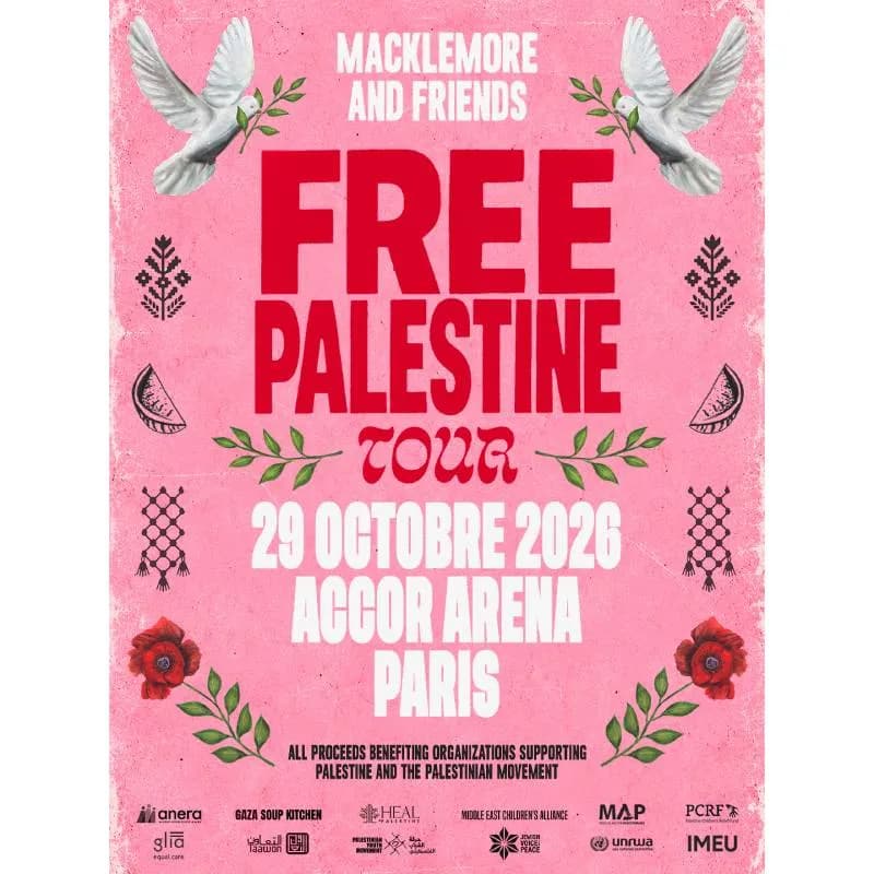 Macklemore & Friends - 29 October - 2 tickets
