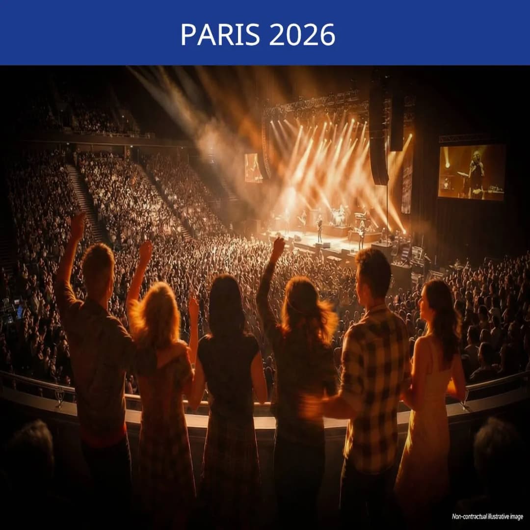 STEVIE WONDER (Accor Arena, Paris) - October 15, 2026.