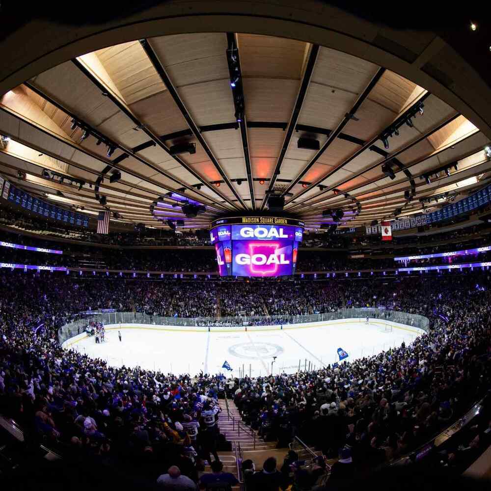FOUR PACK OF TICKETS AND POST GAME PHOTO ON THE ICE FOR NY RANGERS VS. SEATTLE AT MADISON SQUARE GARDEN