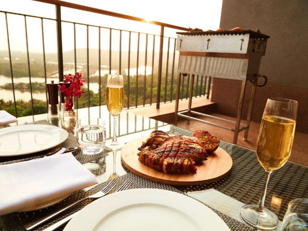 Private Balcony Barbeque (DIY) Experience for Two