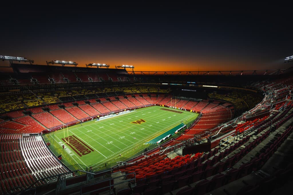 Washington Commanders Hospitality + Tickets + Parking — 2 Tickets (Pkg 3)