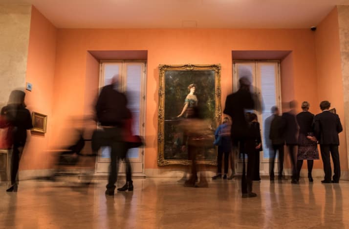 Explore Thyssen exhibitions pre-opening and enjoy breakfast in the café