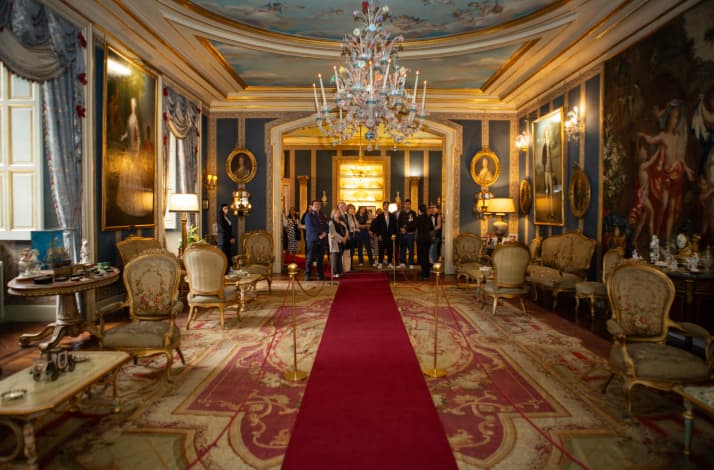 Explore Liria Palace's latest exhibitions on a private after‑hours visit