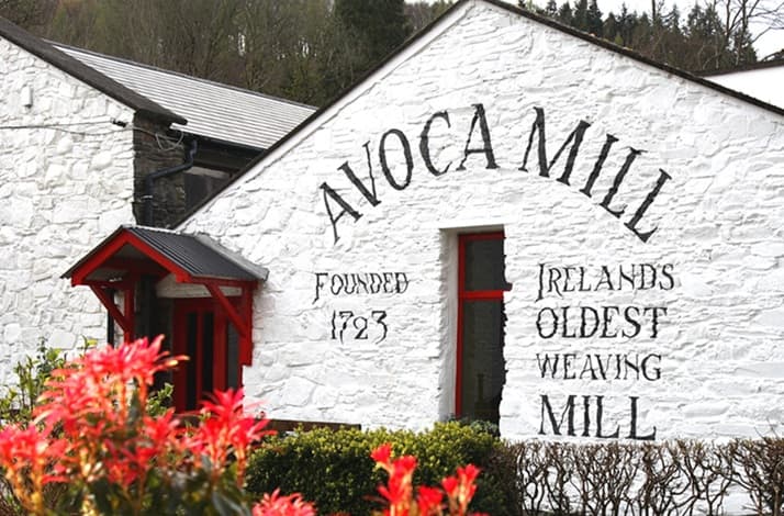 Discover the art of Irish weaving at the historic Avoca Mill