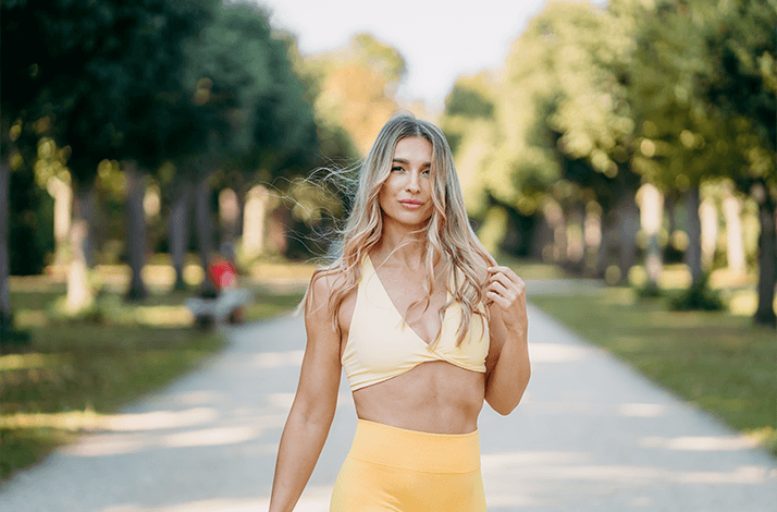 Work out (and hang out) with fitness influencer Katja Believe