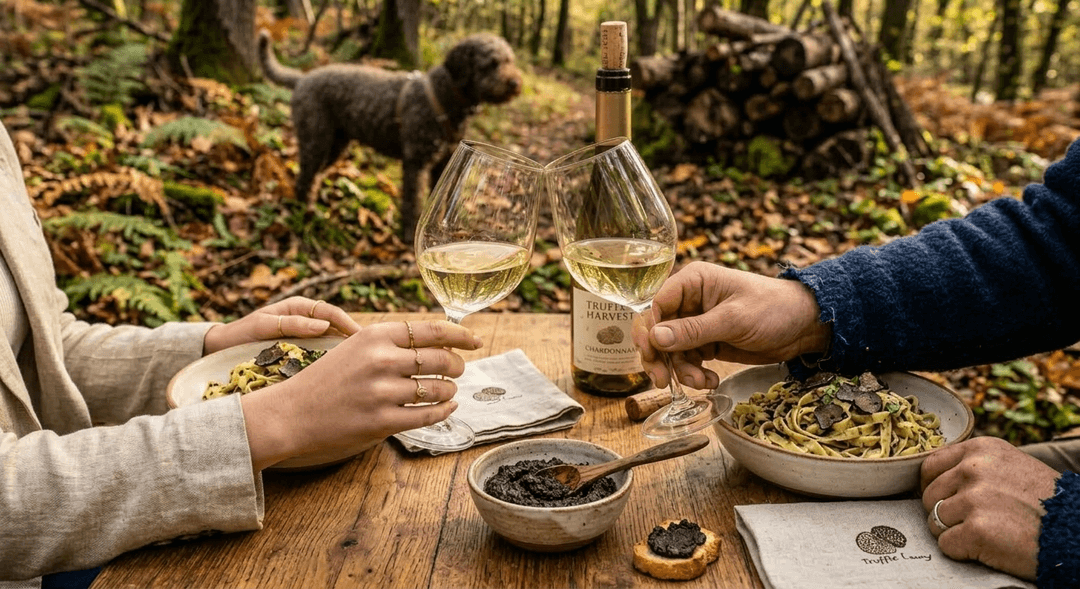 Hunt truffles in Meteora and enjoy a meal with wine