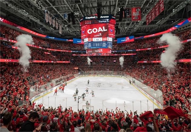 Club tickets to the Washington Capitals vs. Dallas, Nov 3