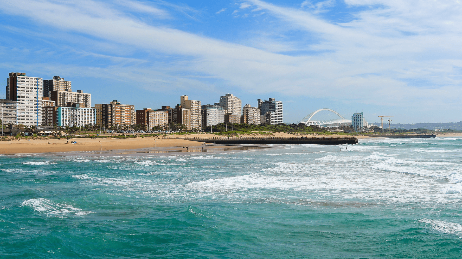 Fly from Johannesburg or Cape Town