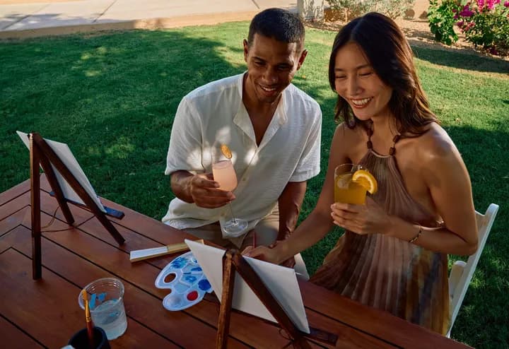Sip & Paint : A sensorial experience