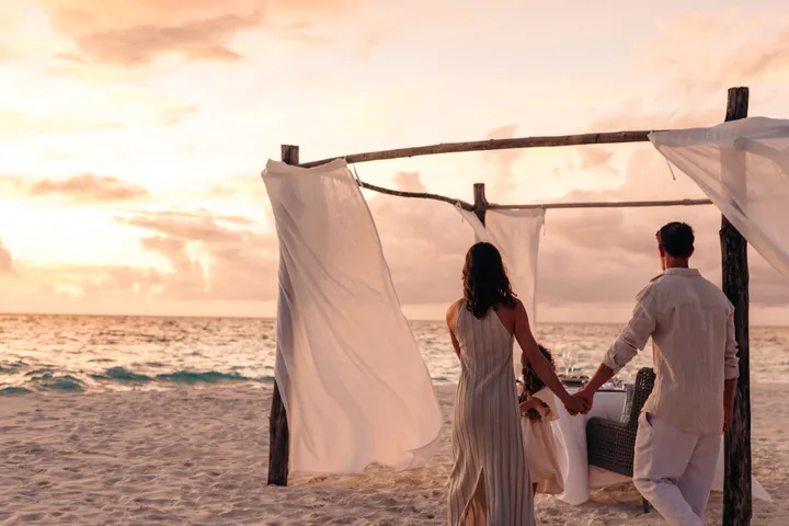 Private Dinner On The Beach