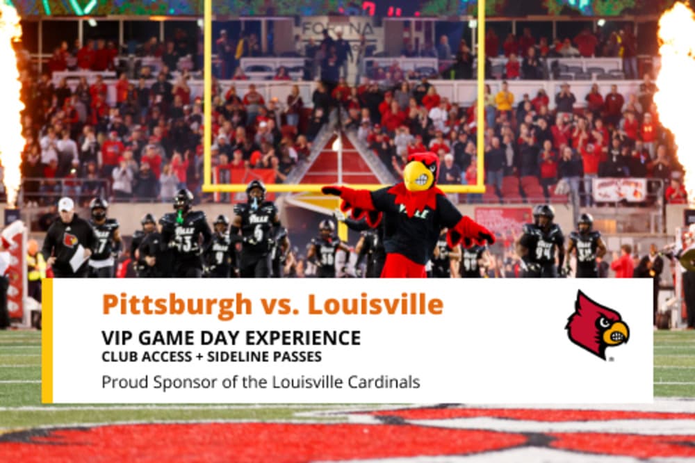 Pittsburgh vs. Louisville | November 21, 2026 (4 passes)