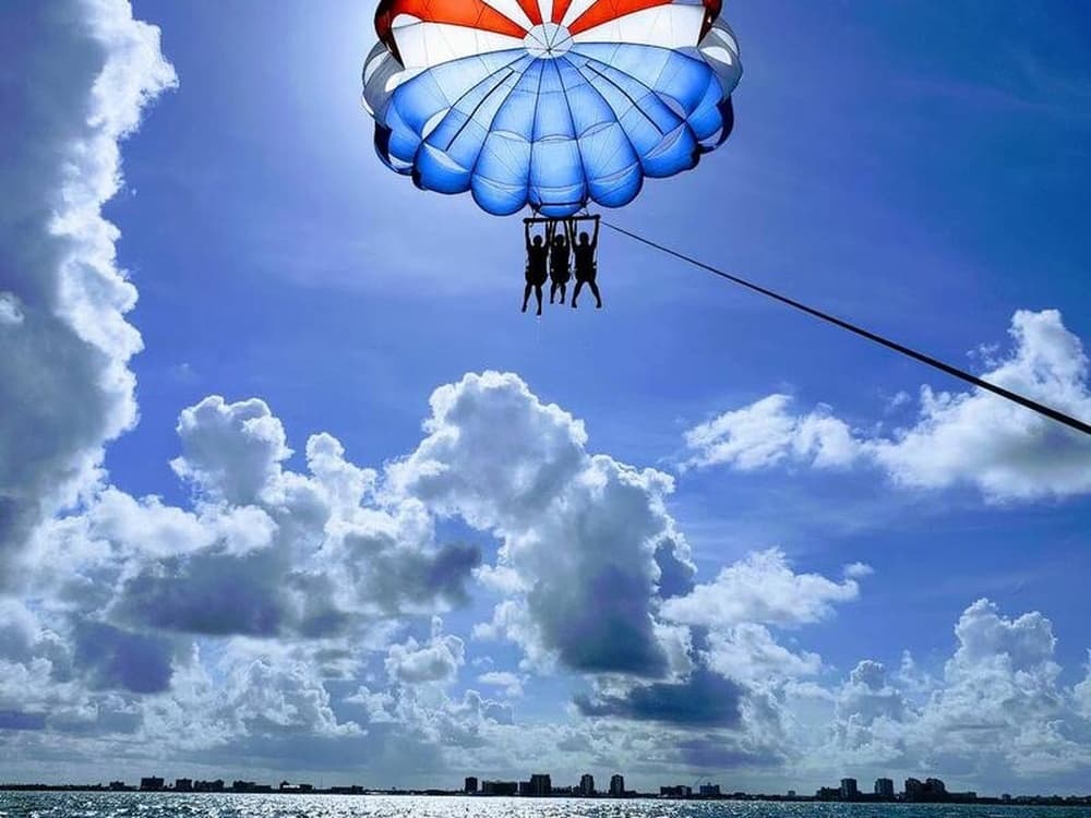 Parasailing Adventure Over Clearwater Beach