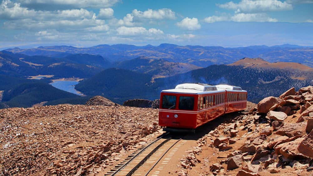 Garden of the Gods and Pikes Peak Tour on the COG Railway
